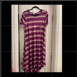 Soft, flattering LuLaRoe Carly dress
